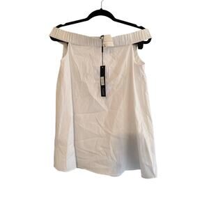 NWT Ravel White Off the Shoulder Top Size S